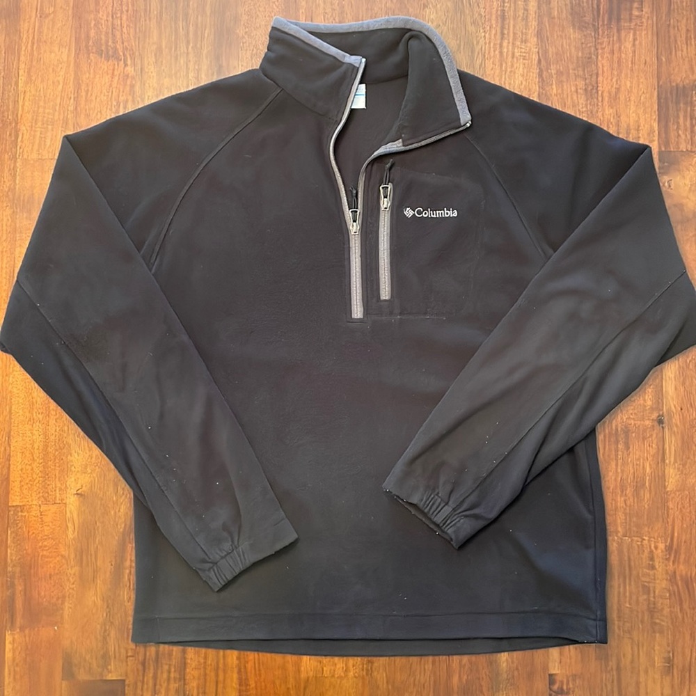 Columbia Mens 1/4 Zip Pullover Size Med